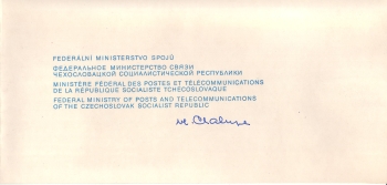 CZ 1985 98 017 - podpis ** - 1985